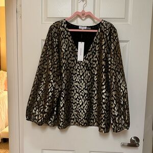 Brand new with tags, Calvin Klein after 5 blouse. Size 1X